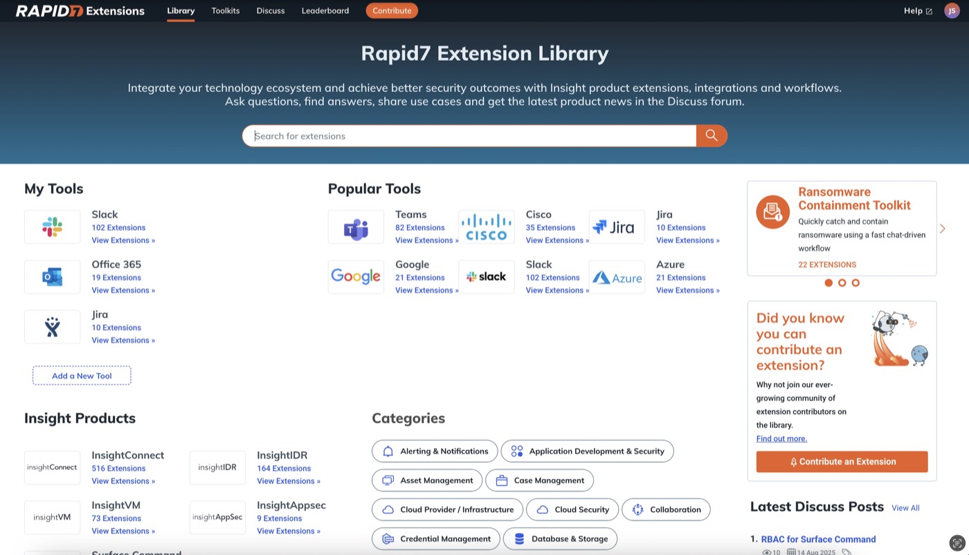Extension Library